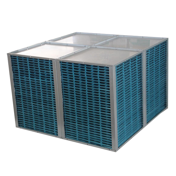 Núcleo de intercambiador de calor de flujo contrario